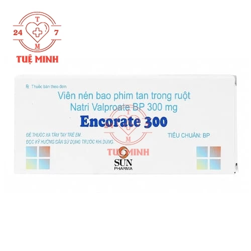 Encorate 300 - Thuốc điều trị bệnh động kinh của Ấn Độ
