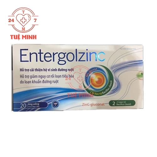 Entergolzinc Tradiphar - Bổ sung lợi khuẩn cho hệ tiêu hoá khoẻ mạnh