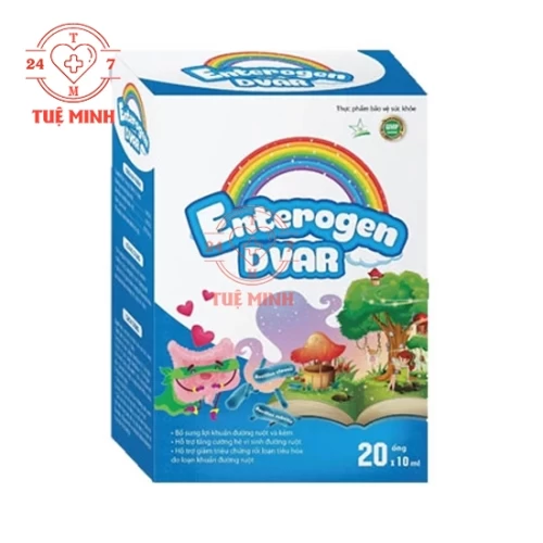 Enterogen Dvar Vgas - Hỗ trợ tăng cường hệ vi sinh đường ruột