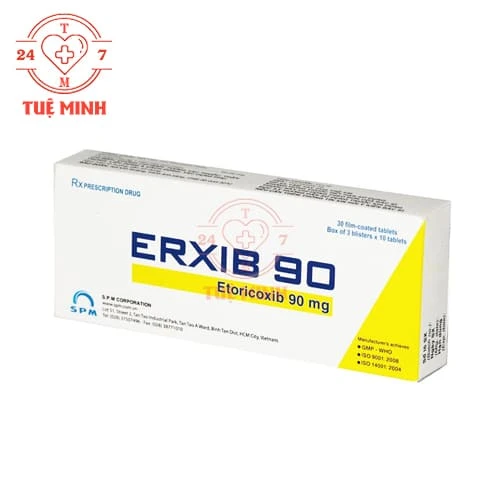 Erxib 90mg SPM - Thuốc điều trị viêm xương khớp