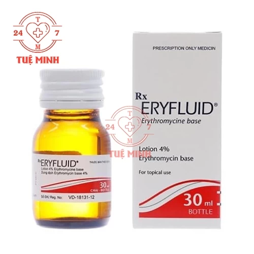 Eryfluid - Thuốc điều trị mụn trứng cá hiệu quả của Pháp