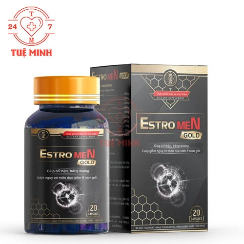 Estromen Gold - Bổ thận, tráng dương, tăng cường sinh lực nam giới