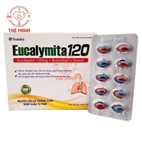 Eucalymita 120 Halifa - Hỗ trợ bổ phế, hạn chế ho nhiều