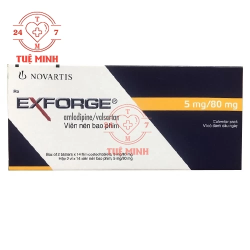 Exforge 5/80 mg