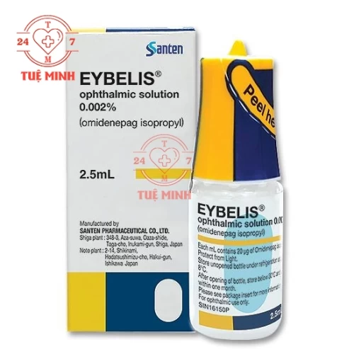 Eybelis 0.05 - Omidenepag isopropyl 0.05mg Santen Pharmaceutical