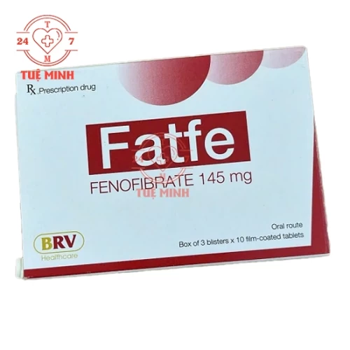 Fatfe - Fenofibrate 145mg BRV