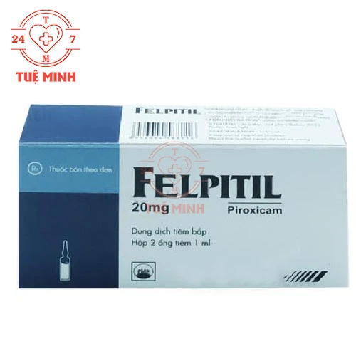 Felpitil 20mg Pymepharco - Thuốc giảm đau, chống viêm trong các bệnh xương khớp