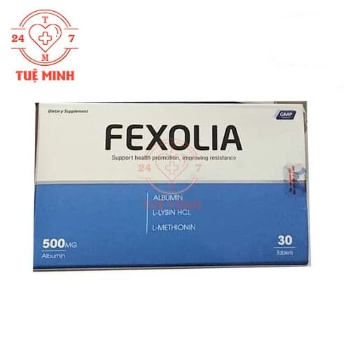 Fexolia FOXS – USA - Viên uống bổ sung vitamin và khoáng chất cho cơ thể