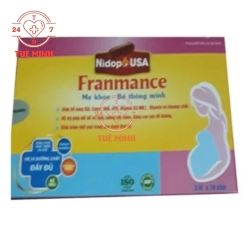 Franmance Ai-len - Phòng và hỗ trợ thiếu máu do thiếu sắt