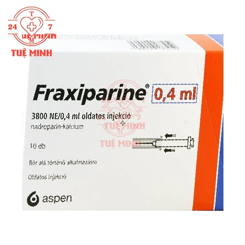 Fraxiparine 0.6ml Aspen - Thuốc điều trị rối loạn thuyên tắc huyết khối hiệu quả