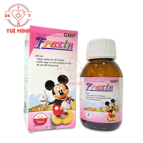 Frazin 100ml - Siro hỗ trợ tăng cường sức đề kháng của Dược Vesta