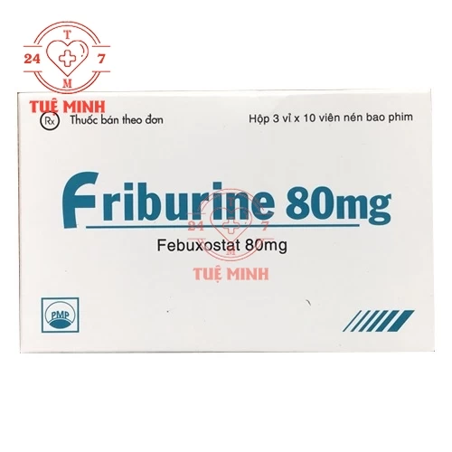 Friburine 80mg - Thuốc điều trị bệnh Gout hiệu quả của Pymepharco.