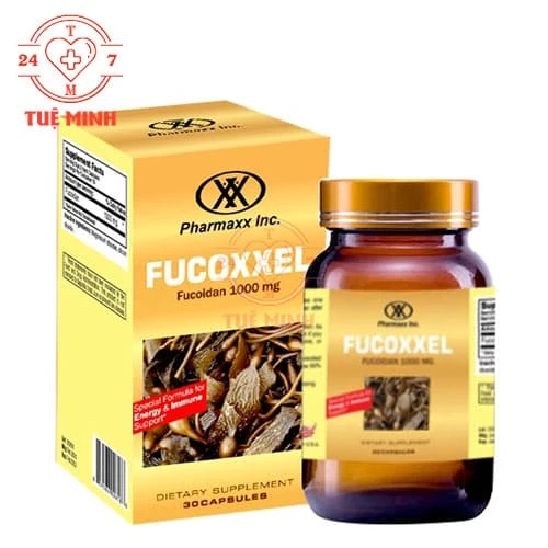 FUCOXXEL - Viên uống tăng cường sức khoẻ, nâng cao sức đề kháng của Mỹ