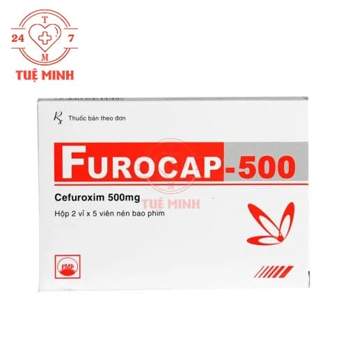 Furocap-500 Pymepharco - Thuốc điều trị nhiễm khuẩn