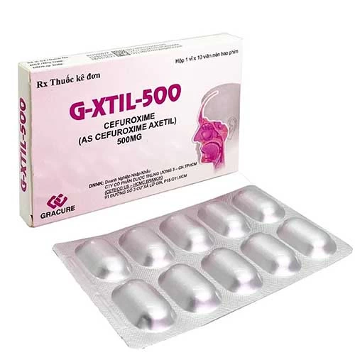 G-Xtil-500 - Cefuroxim 500mg Gracure