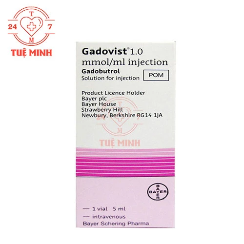 Gadovist 1mmol/ml - Chất đối quang trong chụp cộng hưởng từ 