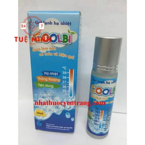 Gel lạnh hạ nhiệt cool bi