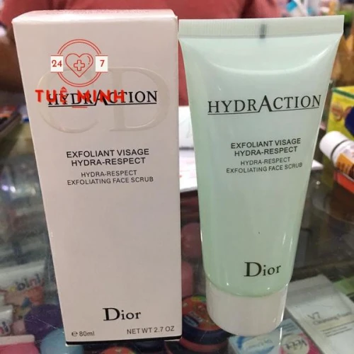 Gel tẩy da chết dior hydraction 80ml