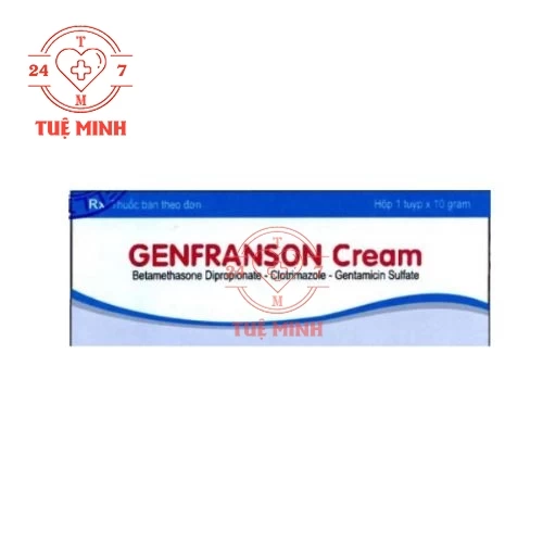Genfranson cream - Thuốc điều trị nấm, viêm da hiệu quả của Hàn Quốc