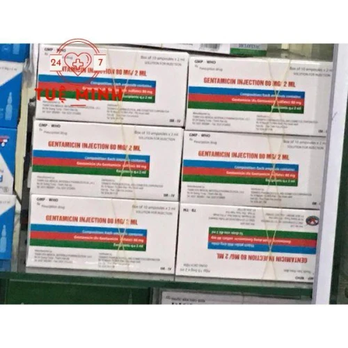 Gentamicin 80mg/2ml tenamyd