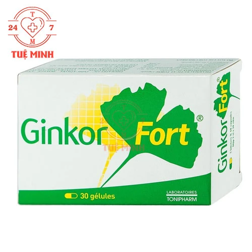 Ginkor Fort Ipsen - Thuốc điều trị suy tĩnh mạch bạch huyết hiệu quả