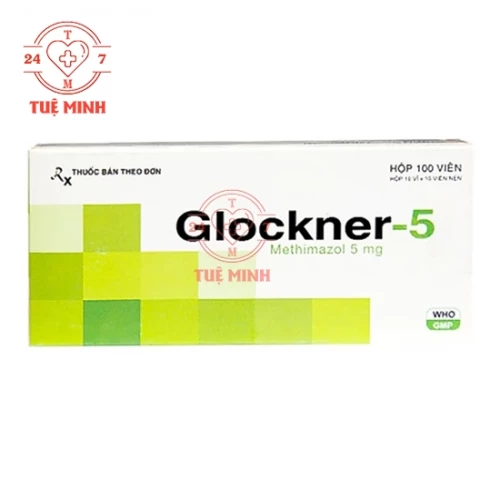 Glockner - 5 - Thuốc điều trị tăng năng tuyến giáp của Davipharm