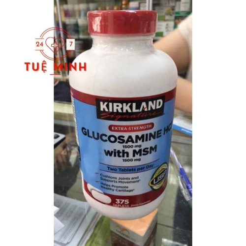 Glucosamin kirkland (375 viên)