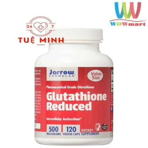 Glutathion reduced jarrow 500mg 120 viên