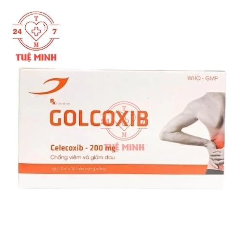 Golcoxib Medisun - Thuốc chống viêm, giảm đau trong viêm khớp