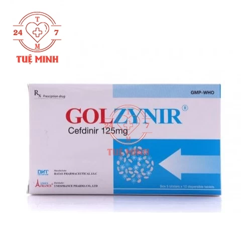 Golzynir Cefdinir 125mg