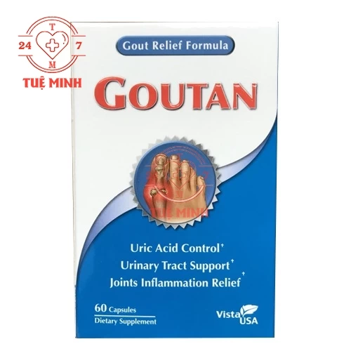 Goutan - Hỗ trợ điều trị bệnh Gout hiệu quả của Mỹ