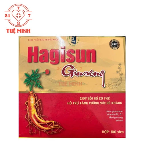 Hagisun Ginseng Syntech - Bổ sung vitamin và khoáng chất, tăng sức đề kháng