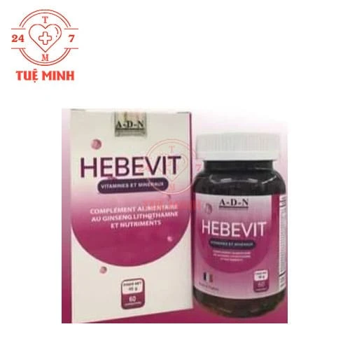 Hebevit - Bổ sung vitamin và khoáng chất cho cơ thể của Pháp