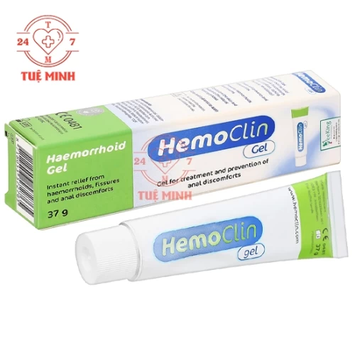 Hemoclin Gel - Thuốc phòng ngừa và điều trị trĩ hiệu quả