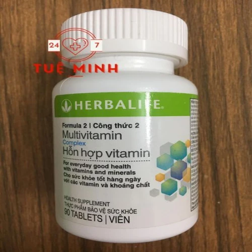 Hỗn hợp vitamin herbalife f2