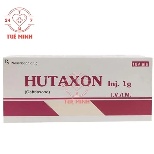 Hutaxon - Ceftriaxon 1g Phil Inter Pharma