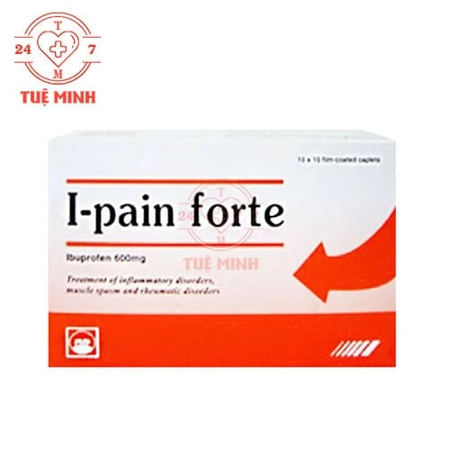 I-pain forte 600mg Pymepharco - Thuốc giảm đau, kháng viêm, hạ sốt