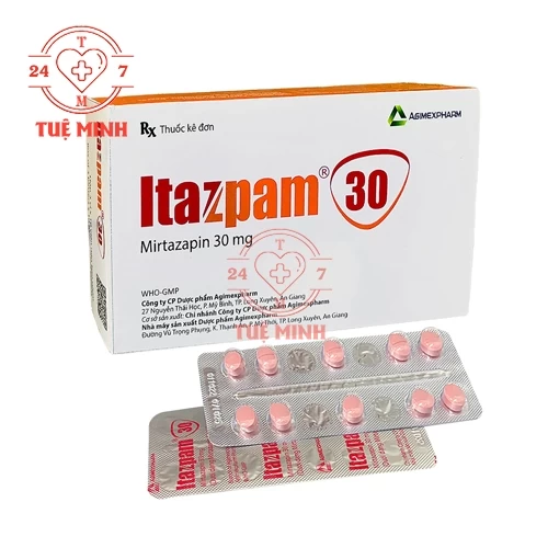 Itazpam 30 - Mirtazapin 30mg