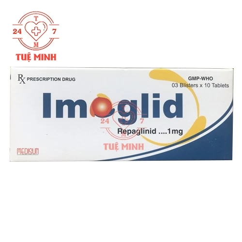 Imoglid Medisun - Thuốc điều trị đái tháo đường type 2