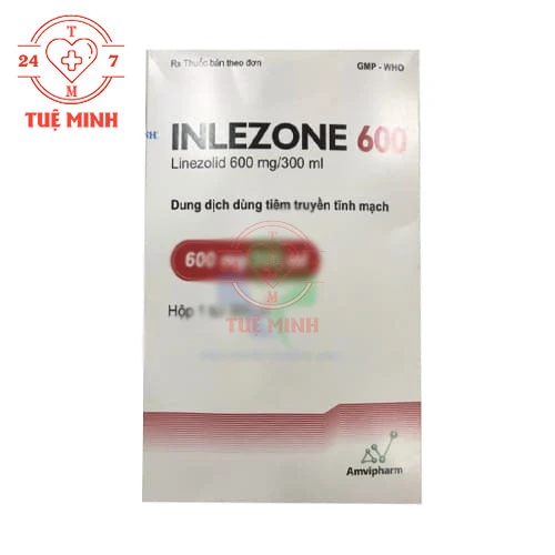 Inlezone 600 Amvipharm - Thuốc điều trị nhiễm khuẩn hiệu quả ANVI