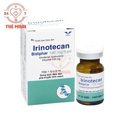 Irinotecan bidiphar 100mg/5ml - Thuốc điều trị ung thư