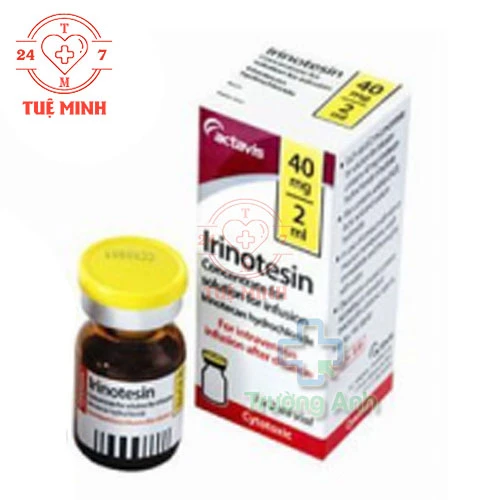 Irinotesin 40mg - Thuốc điều trị ung thư kết tràng - trực tràng hiệu quả