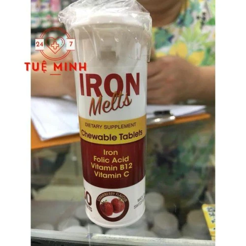 Iron melts