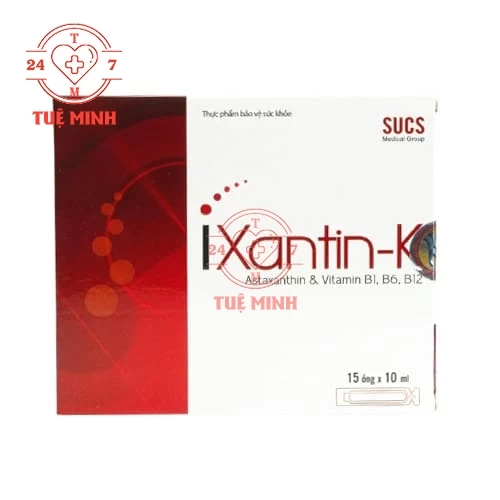 Ixantin - K - Hỗ trợ bổ mắt và tăng cường thị lực hiệu quả