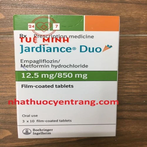 Jardiance duo 12.5/850 mg