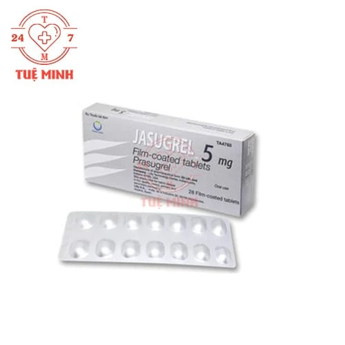 Jasugrel 5mg - Hỗ trợ phòng ngừa tình trạng hình thành cục máu đông