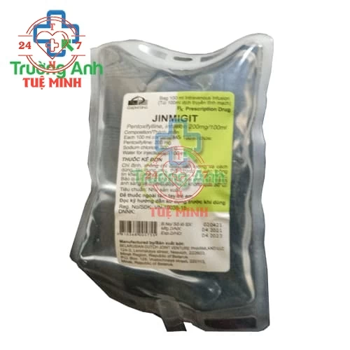 Jinmigit 200mg/100ml - Thuốc điều trị tắc động mạch ngoại vi 