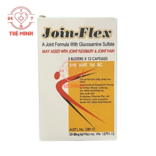 Join-Flex - Hỗ trợ tăng cường sức khỏe xương khớp hiệu quả