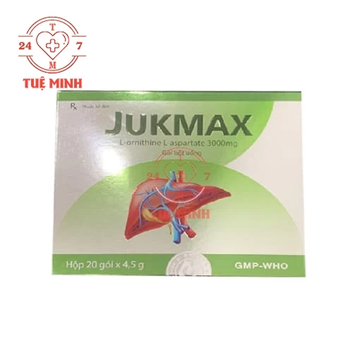 Jukmax NamHa Pharma - Thuốc điều trị não gan, xơ gan, viêm gan hiệu quả