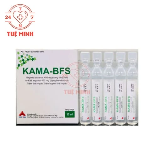 Kama-BFS 10ml CPC1HN - Thuốc điều trị suy tim, rối loạn nhịp tim